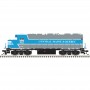 40005600 N GP-38 SILVER CENTRAL MAINE & QUEBEC RAILWAY no3812