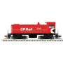 HO S-4 LOCO-SILVER-CP RAIL 7113, red/black/white