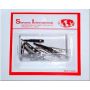 1" Alligator Clips (10/Card)
