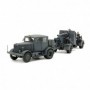 TAM37027 1/48 German Heavy Tractor SS100/Gun Flak37 Set