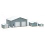 HO Pole Barn and Sheds Kit