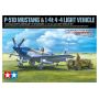 25205 US NA P-51D MUSTANG W/1/4 4X4 Light Vehicle