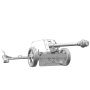 DW35027 Das Werk 1/35 Allemand 7,5cm Pak40 avec 4 Figures