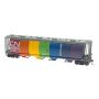 Cylindrical Covered Hopper Canadian National Rainbow, 45225-01