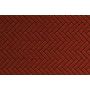 Flexible Herringbone Dark Red Brick Sheet -- Medium for HO Scale: 3/32" Brick