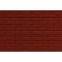 Flexible Dark Red Brick Pavers Sheet pkg(2) -- Medium for HO Scale: 3-3/4 x 12" 9.5 x 30.5cm