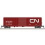 ACF(R) 50'6" Boxcar - Ready to Run -- Canadian National 419348 (Boxcar Red, white)