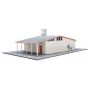 Vintage Gas Station Kit Scale HO