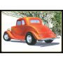 34 FORD 5-WINDOW COUPE STREET ROD  1/25