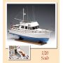 AMA1607 GRAND BANKS 46' (1/20) Plastic hull- 80CM