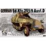 AFV AF35068 SD.KFZ.251D/9 HALFTRACK w/75mm GUN (1/35)