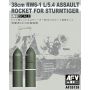 AFV AF35139 38cm RW6-1 L/5.4 ASSAULT ROCKET FOR STURMTIGER (1/35)