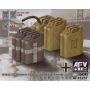 AFV AF35257 GERMAN WWII 20L JERRYCANS SET (1/35)