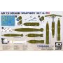 AFV AR48107 US AIR-TO- GROUND WEAPONRY SET(A) (1/48) **NEW TOOL**