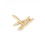 ART08639 BRASS CANNONS 6 X 35mm 4/pk