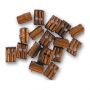 ART08524 DOUBLE BLOCK WALNUT 3.0mm 18/pk