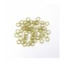 ART08622 BRASS RINGS 6mm 60/pk