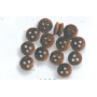 ART08509 DEAD EYE WALNUT 5.0mm 18/pk