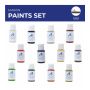 ART277PACK23 SANSON PAINT SET (12 BOTTLES) MODEL 20415