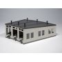 Three-Stall Concrete Roundhouse - Kit - 7-7/8 20cm Deep, 10-Degree Stalls