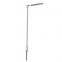 ATL70000156 SINGLE ARMPARKING LOT LIGHT GRAYCOOL WHITE (3-PACK) (N)
