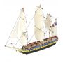 17000 Hermione La Fayette Easy Kit. Wooden Model Ship with Paints