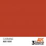 AK-11091 AK Interactive 3rd Gen Acrylic Carmine 17ml