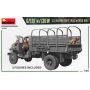 MiniArt 1/35 G7107 W/Crew 1,5T 4X4 Cargo Truck W/Metal Body