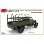 MiniArt 1/35 G7107 W/Crew 1,5T 4X4 Cargo Truck W/Metal Body