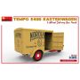 MiniArt 1/35 Tempo E400 Kastenwagen 3-Wheel Delivery Box Track Vehicle kits