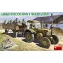 35314 MiniArt 1/35 German Tractor D8506 with Trailer & Crew