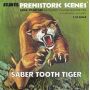 Prehistoric Scenes Saber Tooth Tiger