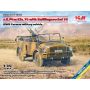 ICM 1/35 s.E.Pkw Kfz.70 with Zwillingssockel 36, WWII German Military Vehicle