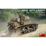 MiniArt 1/35 M3 Stuart Light Tank, Initial Prod.