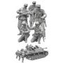 Border Model 1/35 WWII German Tank Desant Troops