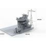 Border Model 1/35 Akagi Bridge w/ Flight Deck