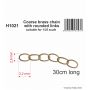 Special Hobby 30cm Coarse brass chain with rounded links - suitable for 1/35 scale