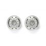 PLATED F WHEELS 22MM MATTE