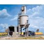 Concrete Coaling Tower -- Kit - Tower and  Shed: 6-3/8 x 4-1/8 x 11"  10.5 x 16.2 x 27.9cm HO