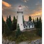 Eagle Point Lighthouse -- Kit - 8-1/8 x 3 x 8-7/8"  20.3 x 7.5 x 22.8cm HO