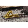 Track Bumpers yellow 5/ Scale N