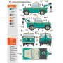 AK Interactive 1/35 Land Rover 88 Series IIA -Crane / Tow Truck