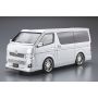 Aoshima 1/24 Tuned Car 28, Silkblaze Trh200V Hiace VerⅢ '10 (Toyota)