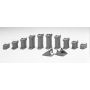 Gradual Pier Set - 9/16 to 2 1,4 to 5,1cm High