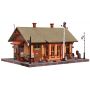 Woodland Station - Landmark Structures(R) -- Kit - 4-1/32 x 2-15/16" 10.2 x 7.46cm