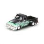 Athearn 26469 HO 1955 Ford F-100 Pickup Black/Flames