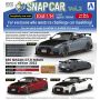 Aoshima 1/24 Snap Car R35 NISSAN GT-R NISMO Special edition 2022 NISMO Stealth Gray