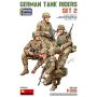 MiniArt 1/35 German Tank Riders Set 2. Resin Heads