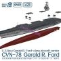 Magic Factory 1/700 U.S. Navy Gerald R. Ford-class Aircraft Carrier- USS Gerald R. Ford CVN-78