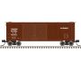 N 40' DOUBLE DOOR BOX CAR-C.N.587384-BROWN/WHITE